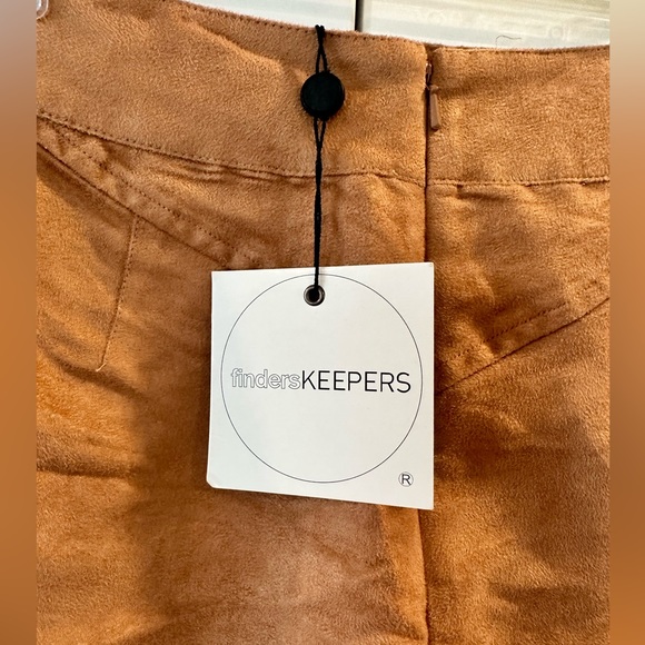 Suede High Waist Shorts for Fall! NWT - Picture 6 of 8